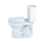 TOTO CST453CUF#51 Drake Ii 1G Two-Piece Round 1.0 Gpf Universal Height Toilet - Ebony