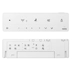 TOTO SW3446#01 Washlet S5 Elongated Electronic Bidet Toilet Seat - Cotton White