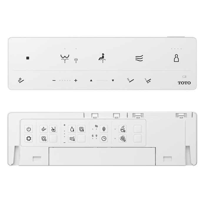 TOTO SW3446#01 Washlet S5 Elongated Electronic Bidet Toilet Seat - Cotton White