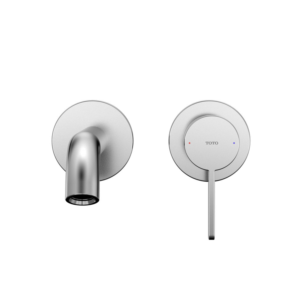 TOTO TLG11308U#CP Gf 1.2 Gpm Wall-Mount Single-Handle Long Bathroom Faucet With Comfort Glide Technology - Polished Chrome