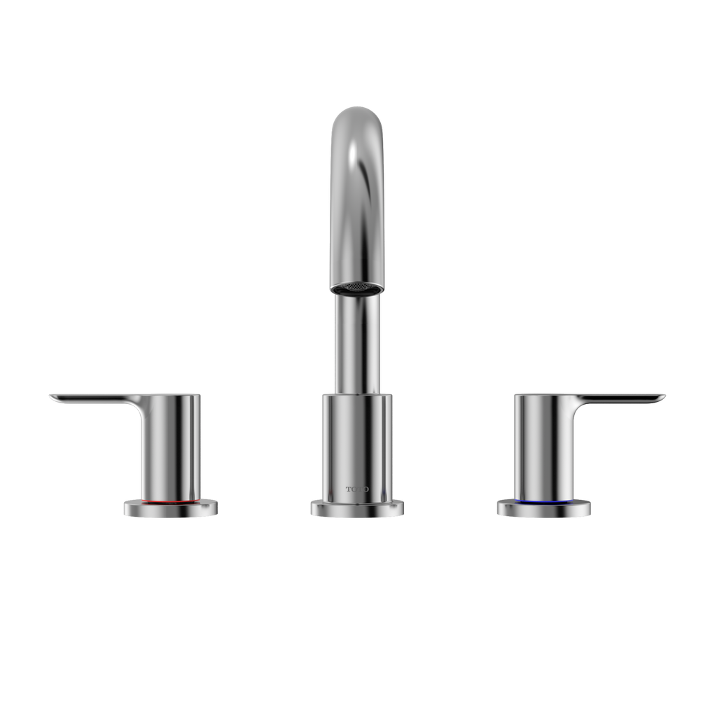 TOTO TBS01201U#CP Lb Two-Handle Deck-Mount Roman Tub Filler Trim - Polished Chrome