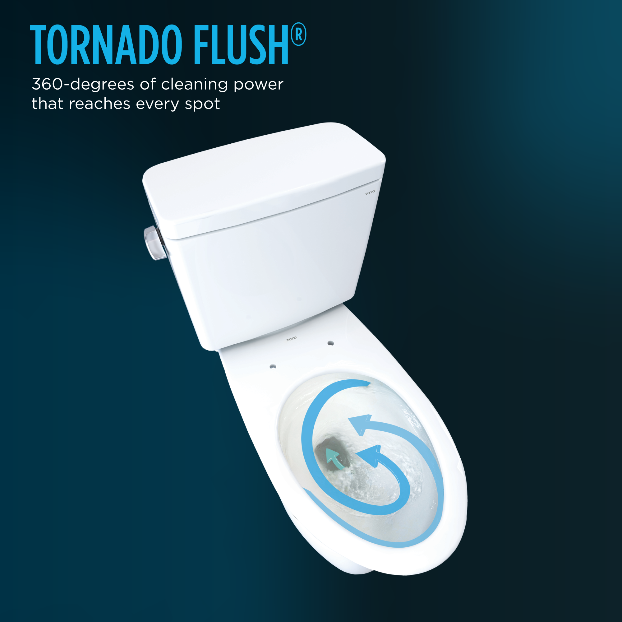 TOTO CST775CSFG#12 Drake Two-Piece Round 1.6 Gpf Universal Height Tornado Flush Toilet With Cefiontect - Sedona Beige