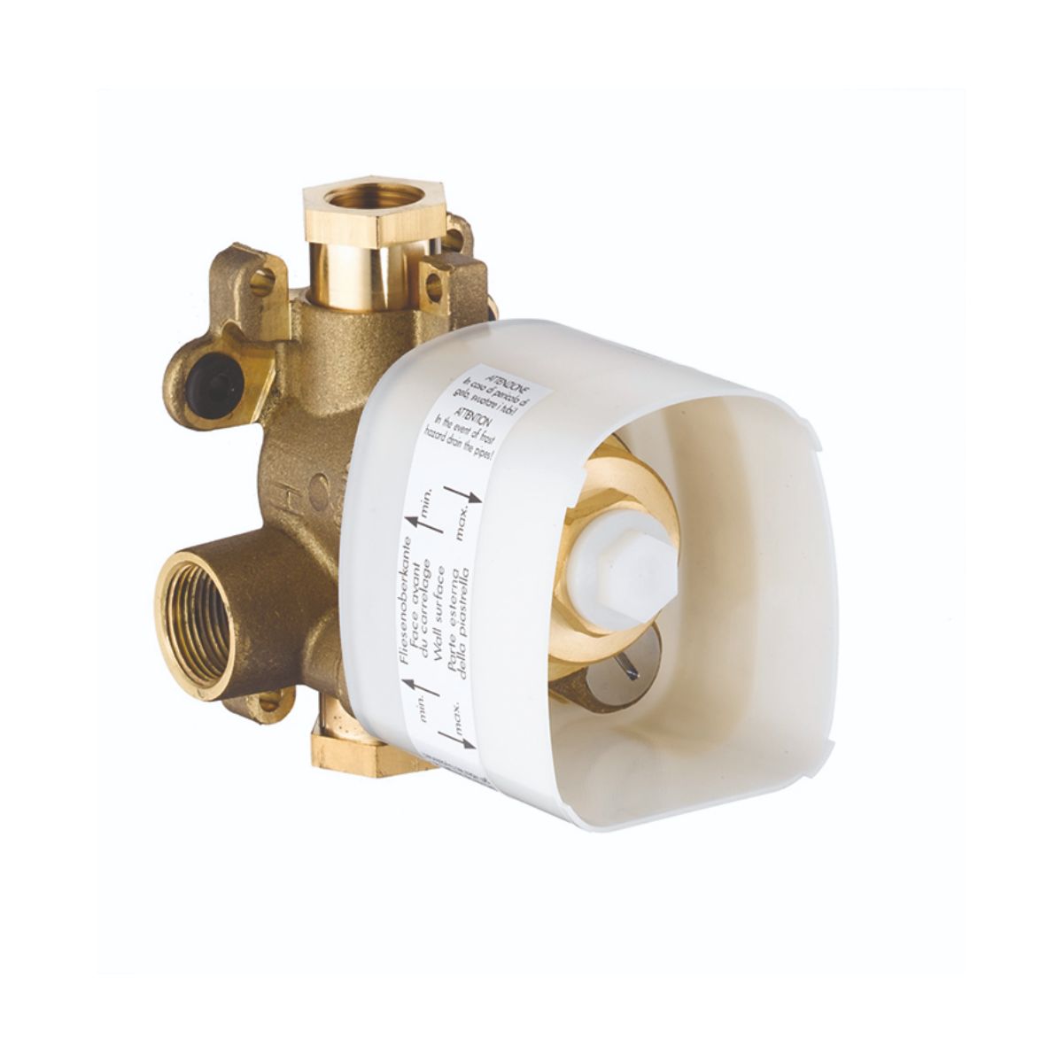 AXOR 10754181 ShowerSolutions Rough, Thermostatic Trim 5" x 5"