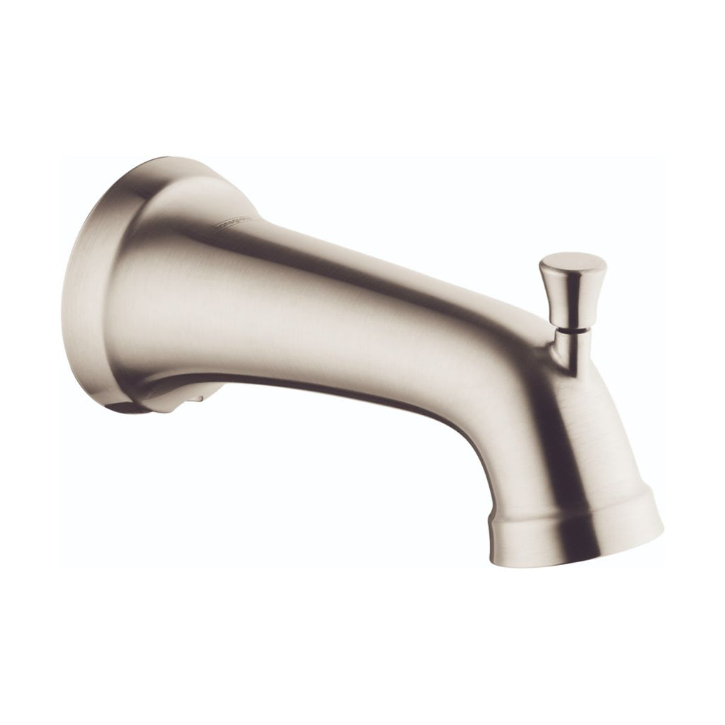HANSGROHE 04775820 Joleena Tub Spout with Diverter - Brushed Nickel
