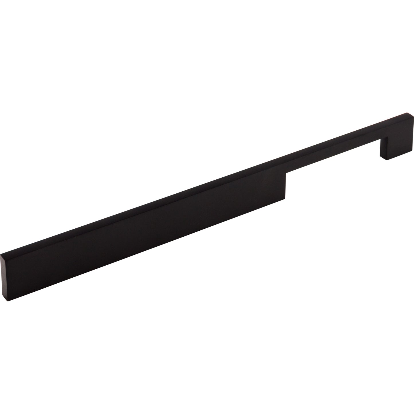 TOP KNOBS TK25BLK Linear 12" Center to Center Bar Pull - Flat Black