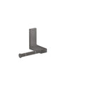 AXOR 42656340 Universal Rectangular Toilet Paper Holder - Brushed Black Chrome