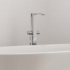 HANSGROHE 73445001 Tecturis E Freestanding Tub Filler with 1.75 GPM Handshower - Chrome