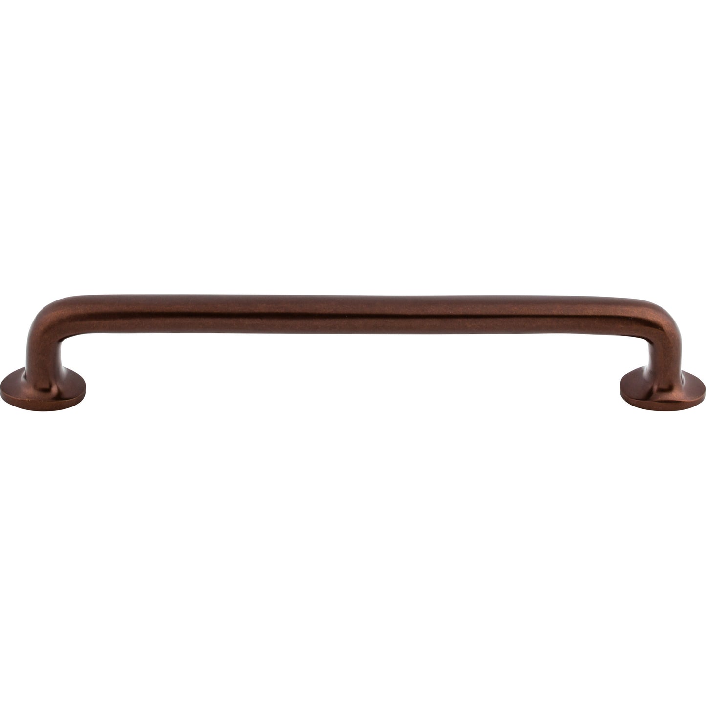 TOP KNOBS M1398 Aspen Rounded 9" Center to Center Bar Pull - Mahogany Bronze