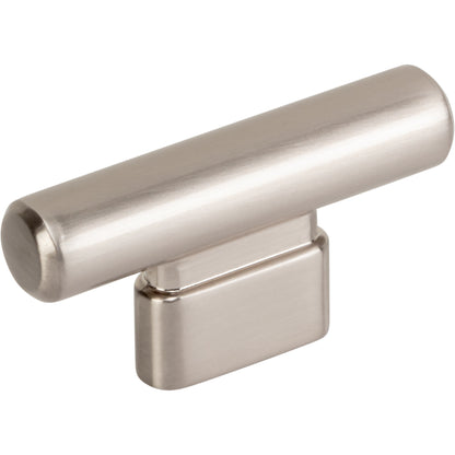 ATLAS A511-BRN Holloway 2 1/2" Length Bar Knob - Brushed Nickel