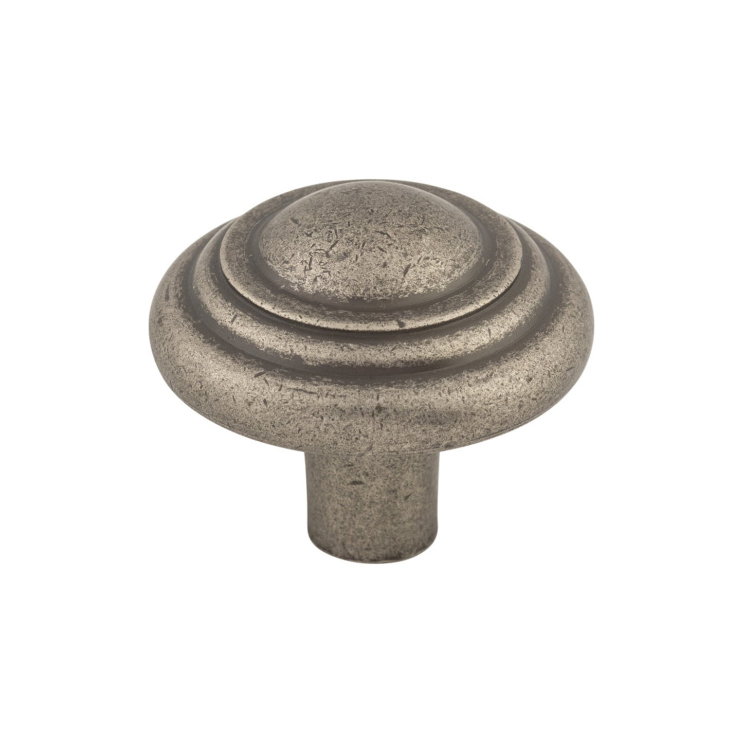 TOP KNOBS M1475 Aspen Button 1 3/4" Diameter Round Knob - Silicon Bronze Light