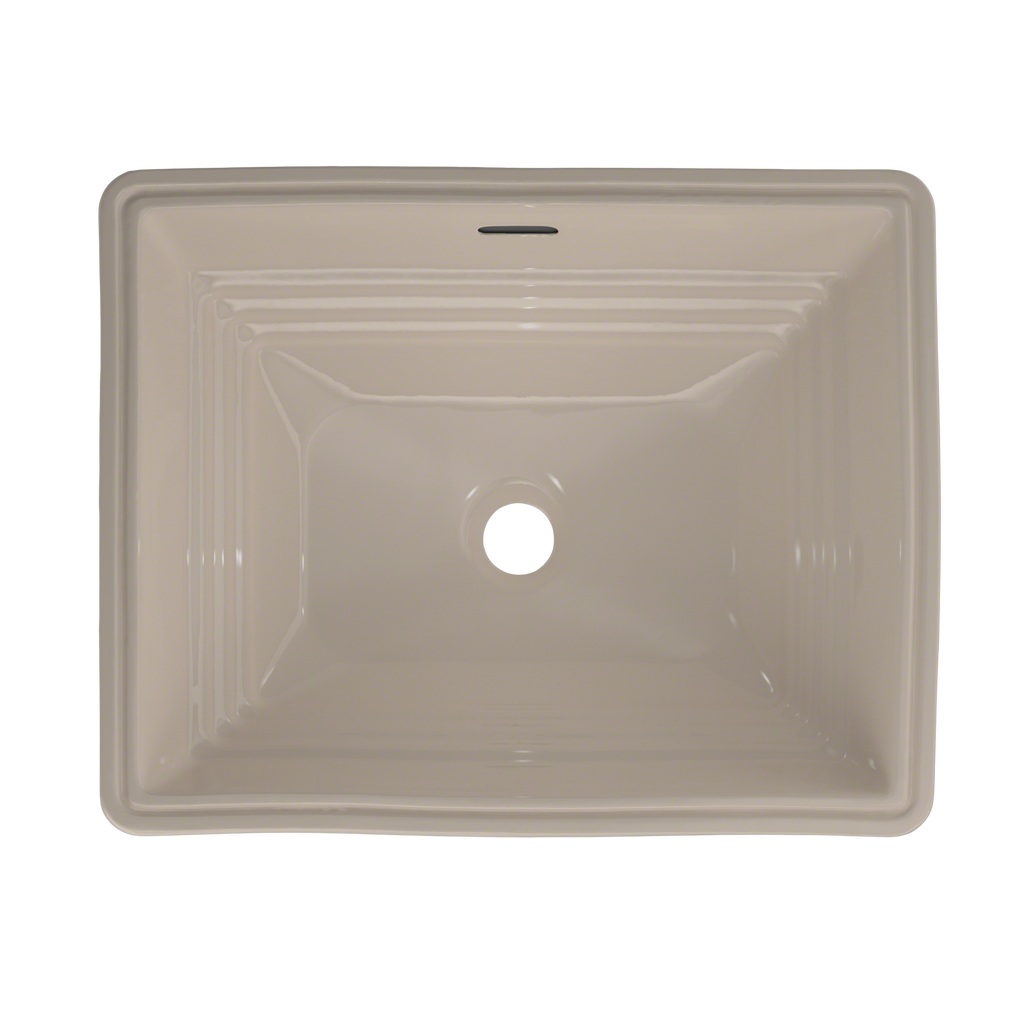 TOTO LT533#03 Promenade Rectangular Undermount Bathroom Sink - Bone