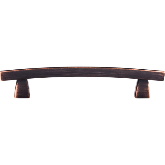 TOP KNOBS TK4TB Arched 5" Center to Center Bar Pull , Tuscan Bronze