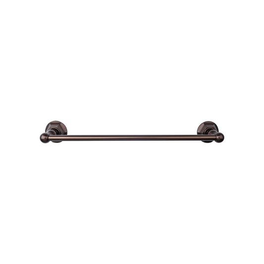 TOP KNOBS ED10ORBB TOP BATH (R) Edwardian Bath Single 32 1/2" Wall Mounted Towel Bar - Oil Rubbed Bronze