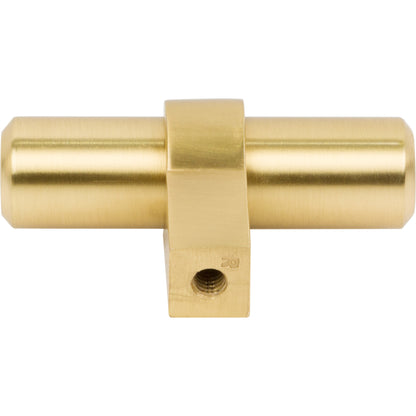 JEFFREY ALEXANDER 51BG Key Grande 2" Length Bar Knob - Brushed Gold