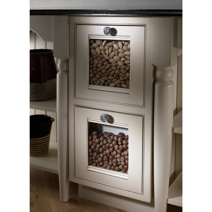 JEFFREY ALEXANDER 218BNBDL Lafayette 1-3/8" Diameter Mushroom Knob - Brushed Pewter