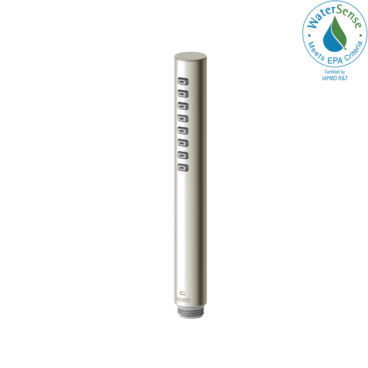 TOTO TBW02016U4#BN G Series 1.75 Gpm Single Spray Cylindrical Handshower With Comfort Wave Technology - Brushed Nickel