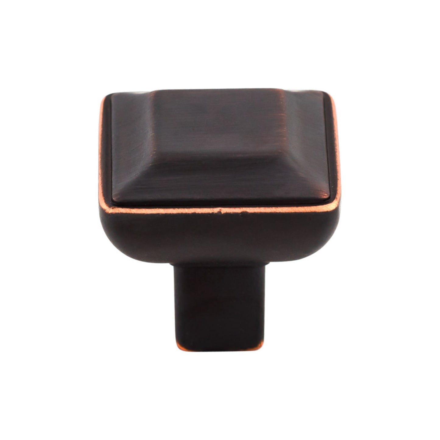 TOP KNOBS TK671UM Podium 1 1/8" Length Square Knob - Umbrio