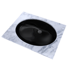 TOTO LT597#51 Dantesca Oval Undermount Bathroom Sink - Ebony
