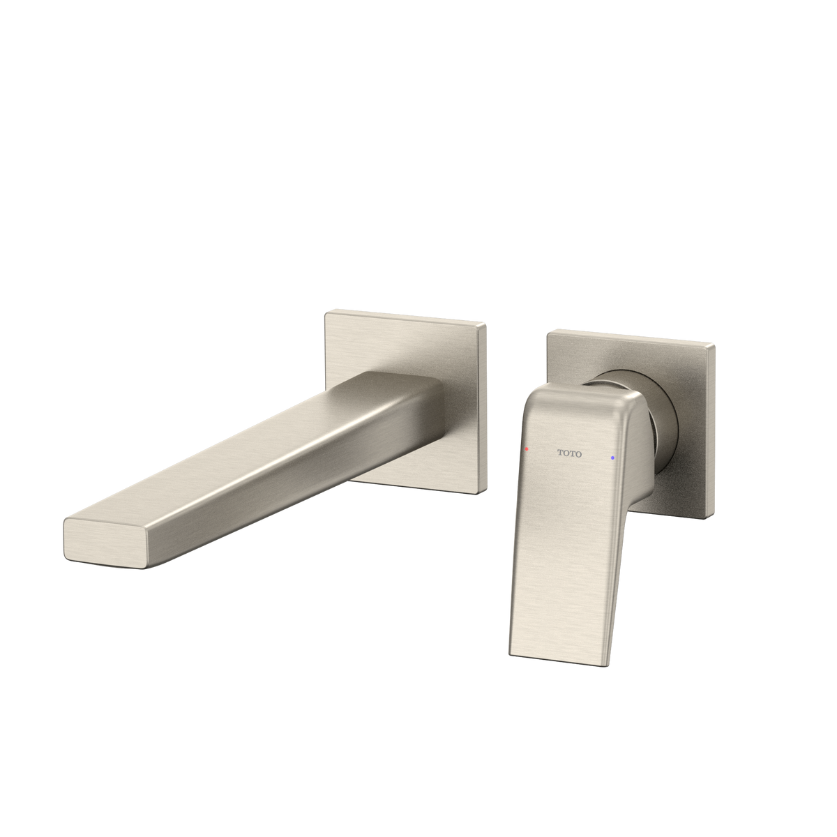 TOTO TLG10308U#BN Gb 1.2 Gpm Wall-Mount Single-Handle Long Bathroom Faucet With Comfort Glide Technology - Brushed Nickel