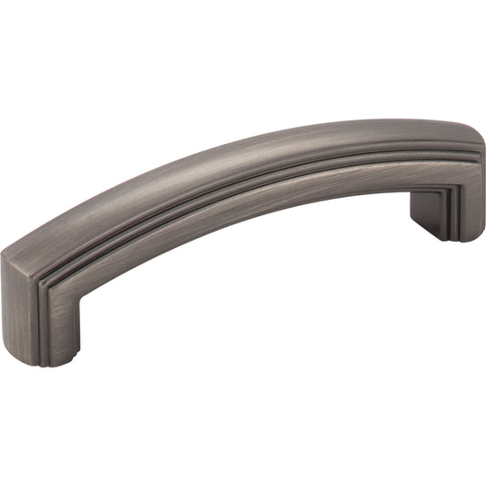 JEFFREY ALEXANDER 519-96BNBDL Delgado 96 mm Center-to-Center Bar Pull , Brushed Pewter