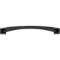 JEFFREY ALEXANDER 944-192MB Roman 192 mm Center-to-Center Arch Pull - Matte Black