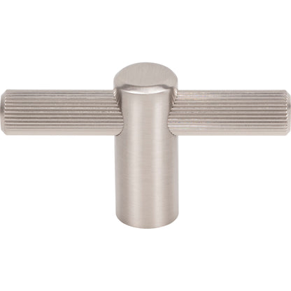 TOP KNOBS TK3251BSN Dempsey 2 1/2" Length Bar Knob - Brushed Satin Nickel