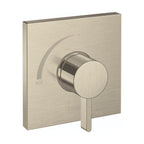 HANSGROHE 15724821 Ecostat Square Pressure Balance Trim - Brushed Nickel