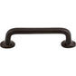 TOP KNOBS M1387 Aspen Rounded 4" Center to Center Bar Pull - Medium Bronze