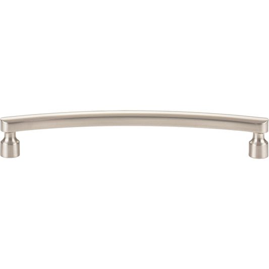 ATLAS A682-BRN Lennox 6 5/16" Center to Center Bar Pull - Brushed Nickel