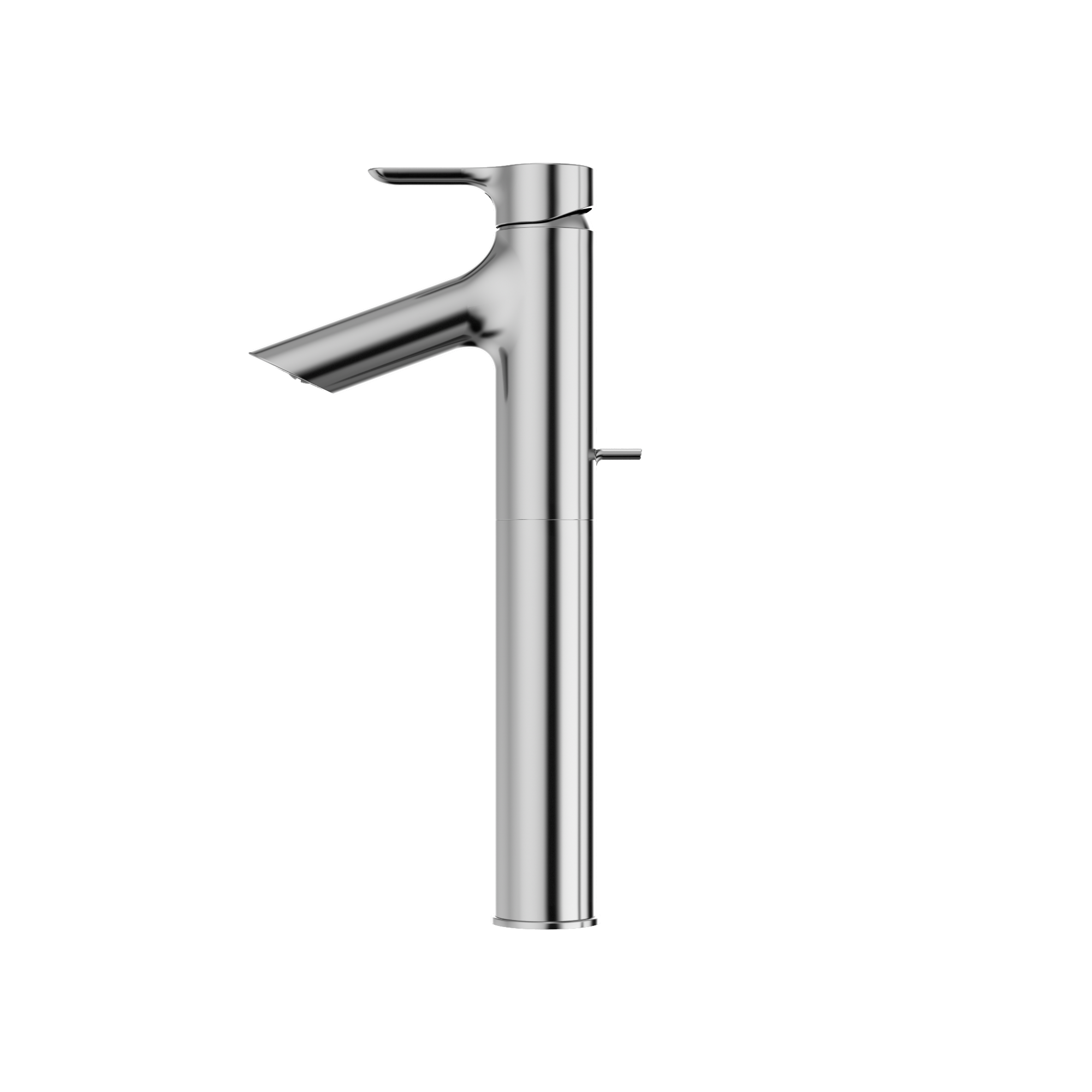 TOTO TLS01307U#CP Tls01307U#Cp Lb Series 1.2 Gpm Single Handle Bathroom Faucet For Vessel Sink With Drain Assembly - Polished Chrome