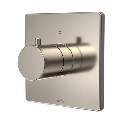 TOTO TBV02101U#PN Square Volume Control Valve Shower Trim - Polished Nickel