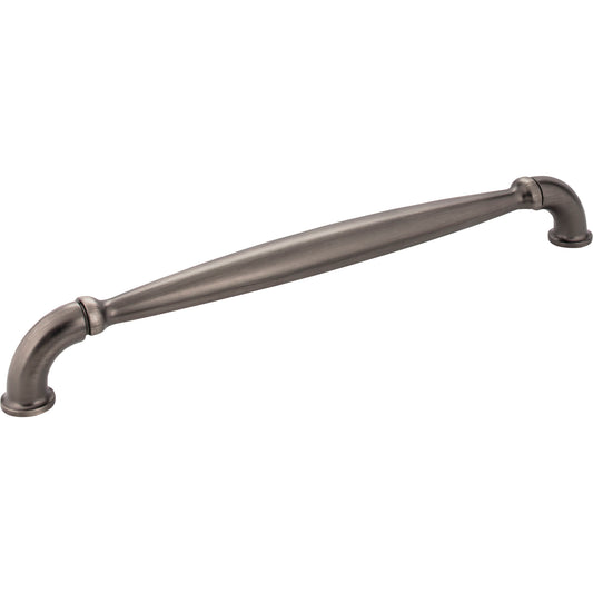 JEFFREY ALEXANDER 737-12BNBDL Chesapeake 12" Center-to-Center Appliance Pull , Brushed Pewter