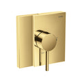 AXOR 46460991 Edge Pressure Balance Trim - Polished Gold Optic