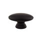 TOP KNOBS M499 Flat Oval 3/4" Length Oval Knob - Flat Black