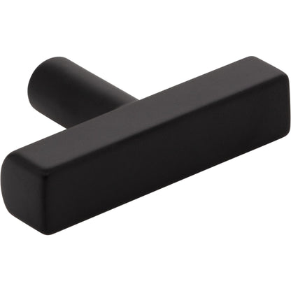 JEFFREY ALEXANDER 845T-MB Dominique 2" Length Bar Knob - Matte Black