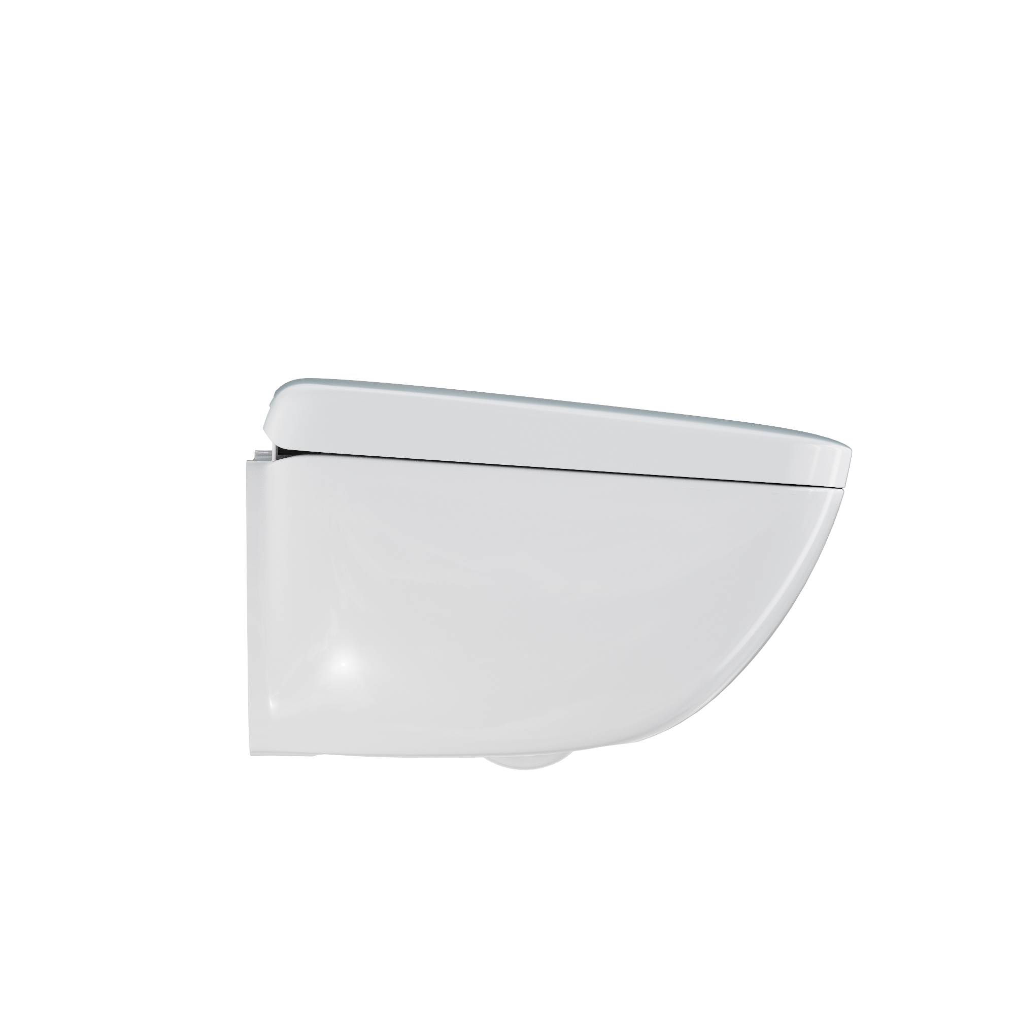TOTO CWT9538CEMFG#01 Neorest Wx1 Dual Flush 1.2 Or 0.8 Gpf Wall-Hung Toilet With Integrated Bidet Seat And Ewater+ - Cotton White