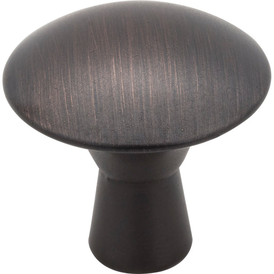 ELEMENTS 988DBAC Zachary 1-1/16" Diameter Mushroom Knob - Brushed Oil Rubbed Bronze