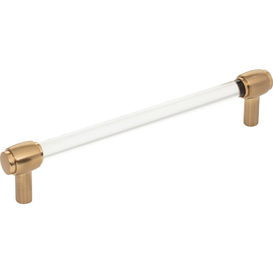 JEFFREY ALEXANDER 775-160SBZ Carmen 160 mm Center-to-Center Bar Pull - Satin Bronze