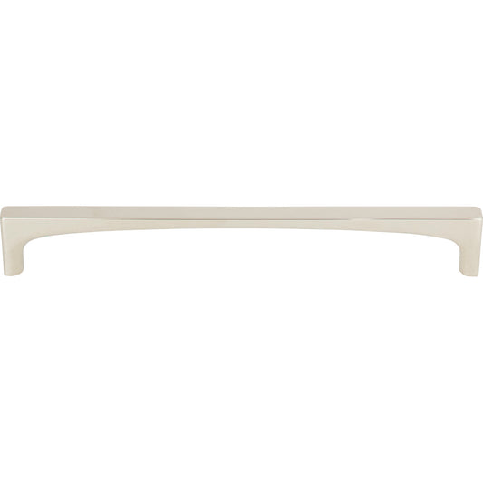 TOP KNOBS TK1015PN Riverside 7 9/16" Center to Center Bar Pull - Polished Nickel