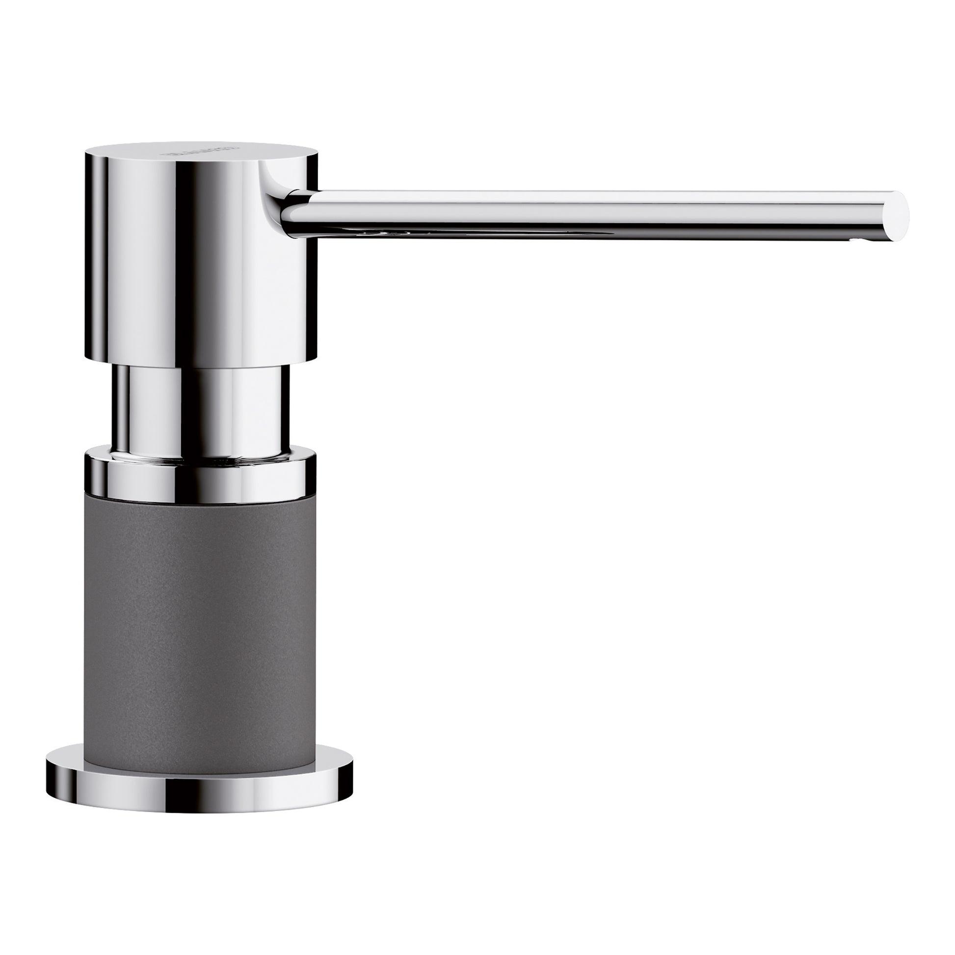 BLANCO 402304 Lato Lato Soap Dispenser - Chrome/Cinder in Chrome/Cinder