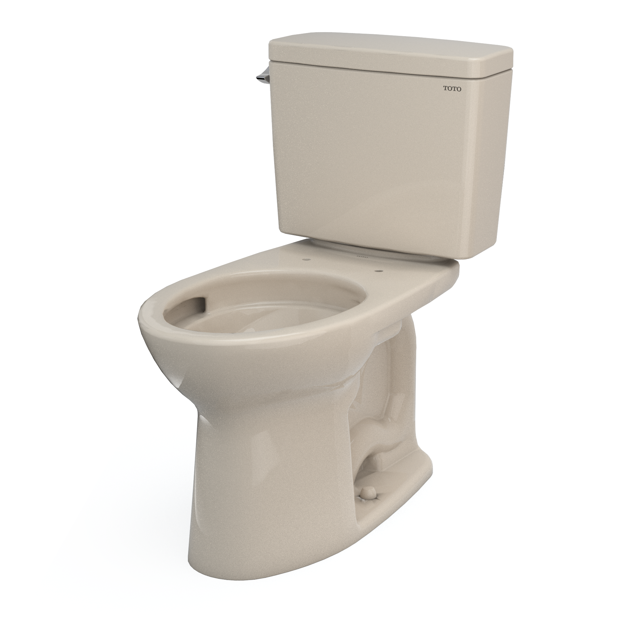 TOTO CST776CEG#03 Drake Two-Piece Elongated 1.28 Gpf Tornado Flush Toilet With Cefiontect - Bone