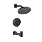 HANSGROHE 04957670 Vernis Blend Pressure Balance Tub/Shower Set, 1.5 GPM - Matte Black