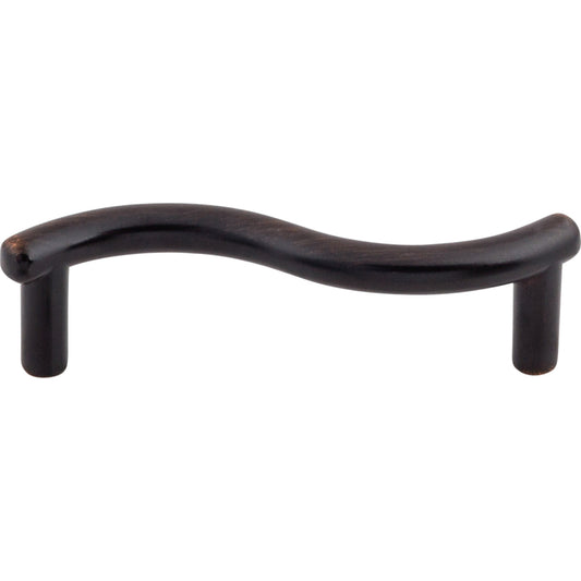 TOP KNOBS M1756 Spiral 3" Center to Center Bar Pull , Tuscan Bronze