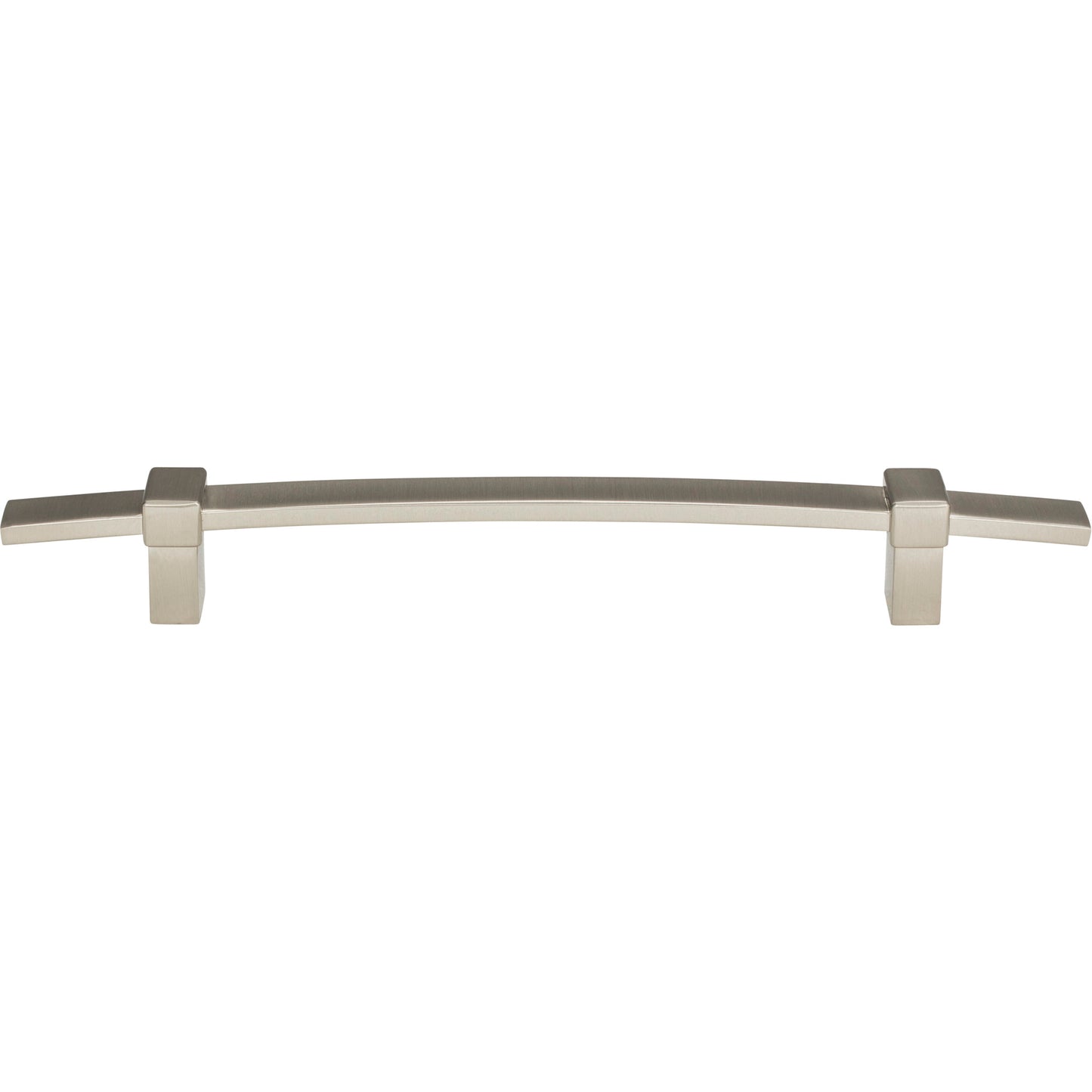 ATLAS 304-BRN Buckle Up 6 5/16" Center to Center Bar Pull - Brushed Nickel