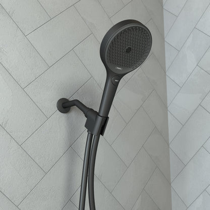 HANSGROHE 26864671 Rainfinity Handshower 130 3-Jet, 2.5 GPM - Matte Black