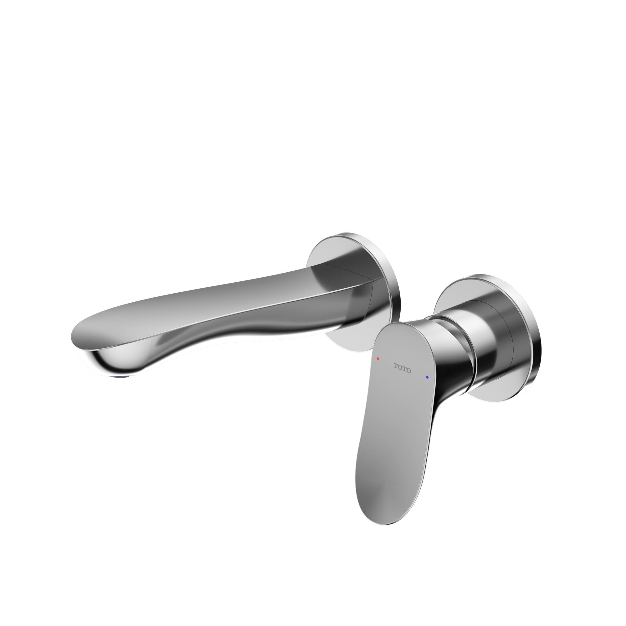 TOTO TLG01310UA#CP Go 1.2 Gpm Wall-Mount Single-Handle Bathroom Faucet With Comfort Glide Technology - Polished Chrome