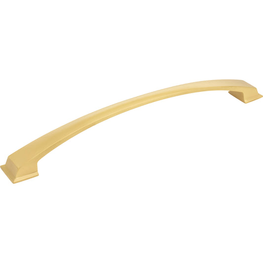 JEFFREY ALEXANDER 944-12BG Roman 12" Center-to-Center Appliance Pull - Brushed Gold