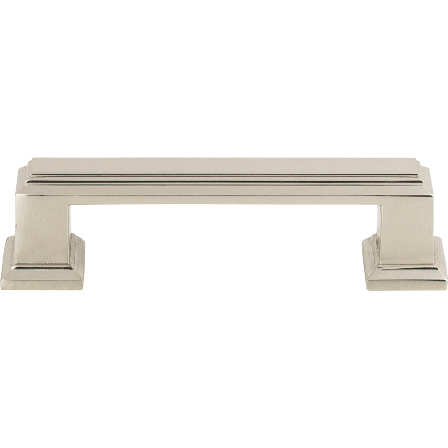 ATLAS 291-PN Sutton Place 3" Center to Center Bar Pull , Polished Nickel