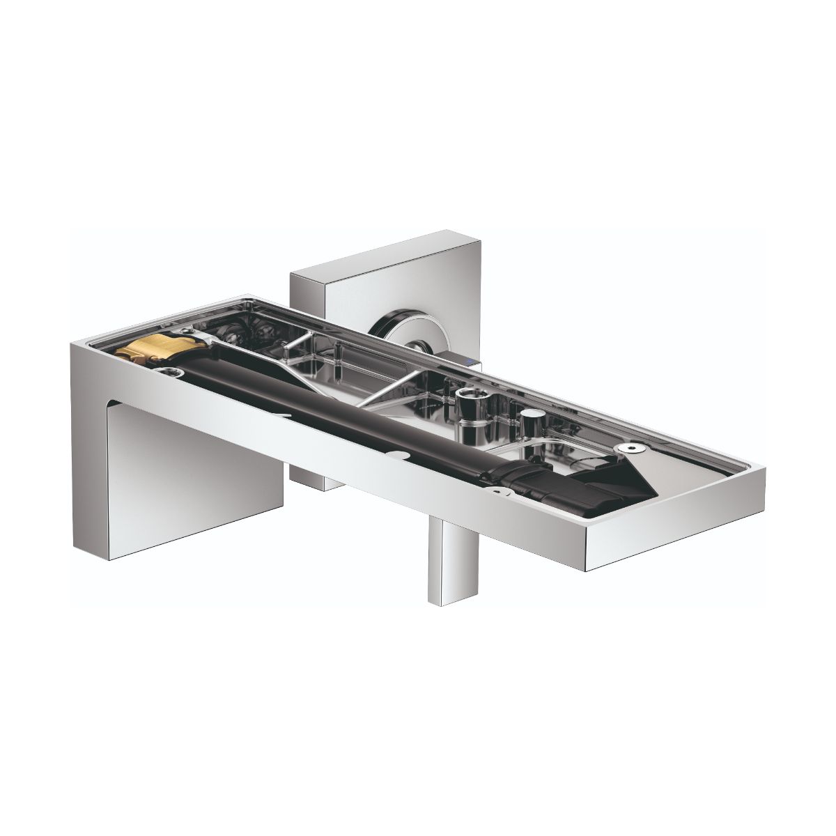 AXOR 47062001 MyEdition Wall-Mounted Single-Handle Faucet Trim without Plate, 1.2 GPM - Chrome