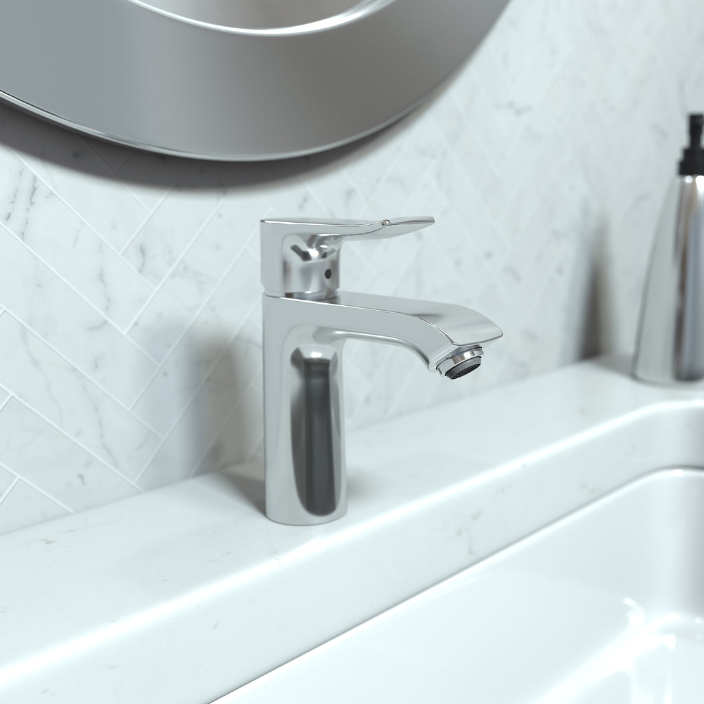 HANSGROHE 31121001 Metris Single-Hole Faucet 110 CoolStart, 1.2 GPM - Chrome